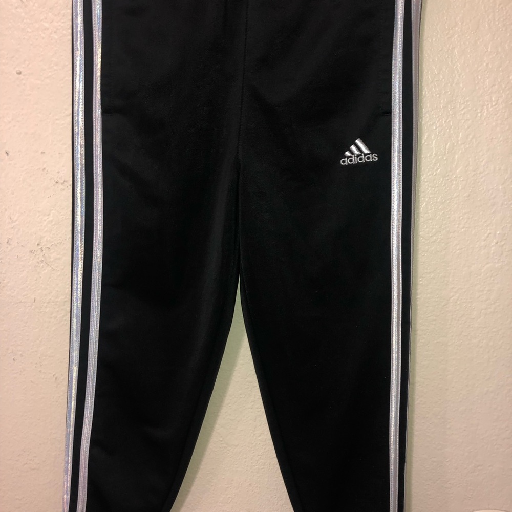 Kids holographic adidas